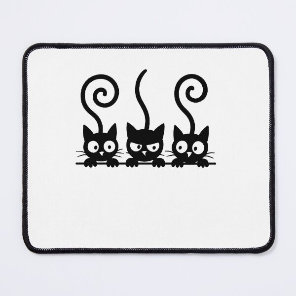 Item preview, Peeking Black Cats designed and sold by SiarheiYur.