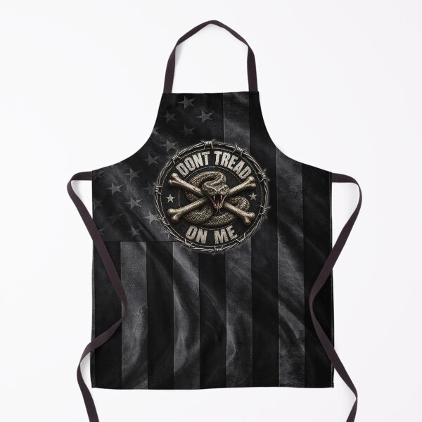 Item preview, Don’t Tread On Me Snake Vintage American Flag Design designed and sold by artistwill.