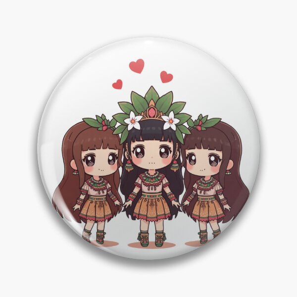 Item preview, Chibi Aztecs designed and sold by PatronesKawai.