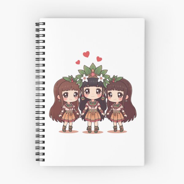 Item preview, Chibi Aztecs designed and sold by PatronesKawai.