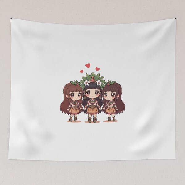 Item preview, Chibi Aztecs designed and sold by PatronesKawai.