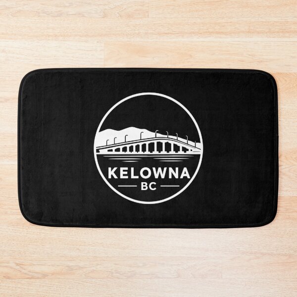 Item preview, Kelowna British Columbia William R. Bennett Bridge Logo Okanagan Lake White designed and sold by meganohm.