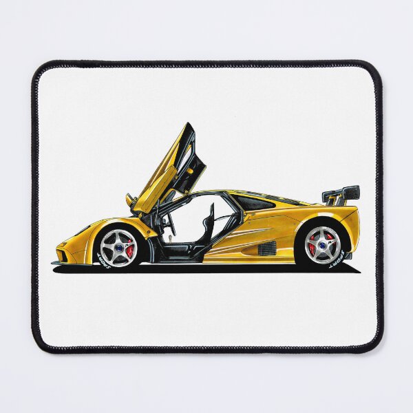 Item preview, Exclusive drawing legendary british hyper car yellow LM V12 S70/2 designed and sold by Cars23.