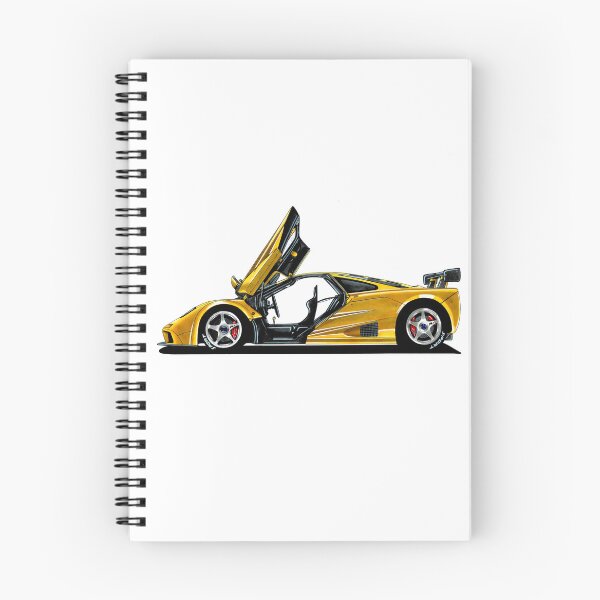 Item preview, Exclusive drawing legendary british hyper car yellow LM V12 S70/2 designed and sold by Cars23.
