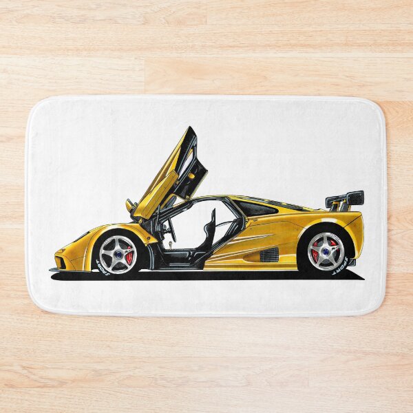Item preview, Exclusive drawing legendary british hyper car yellow LM V12 S70/2 designed and sold by Cars23.