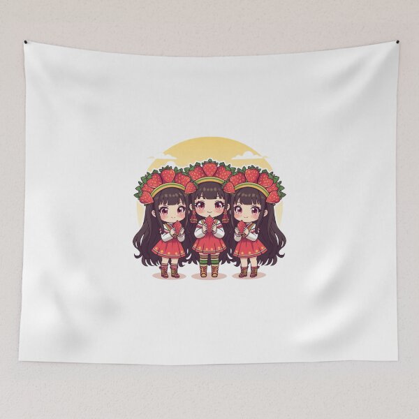 Item preview, Chibi Aztecs designed and sold by PatronesKawai.