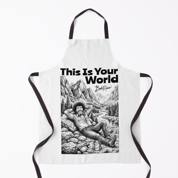 Item preview, Bob Ross This Is Your World Mountain Landscape designed and sold by GrandeDuc.