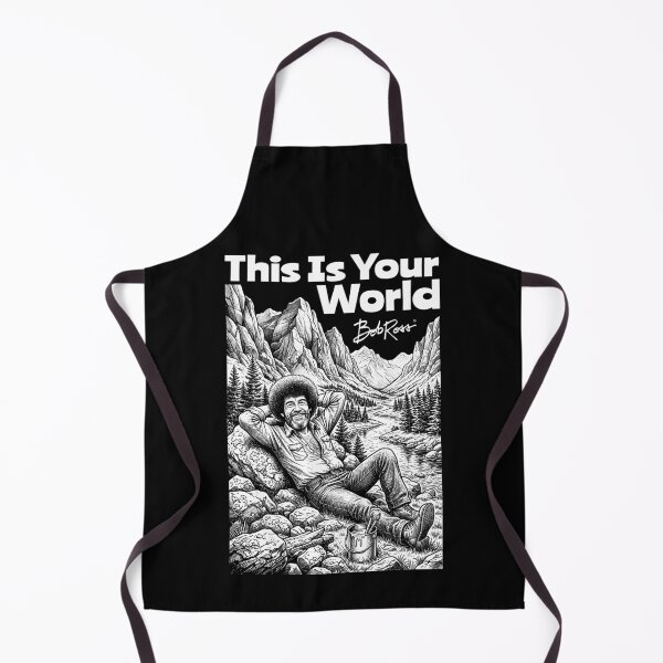 Item preview, Bob Ross This Is Your World Mountain Landscape designed and sold by GrandeDuc.