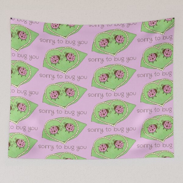 Item preview, sorry to bug you ladybugs designed and sold by indie cottage.