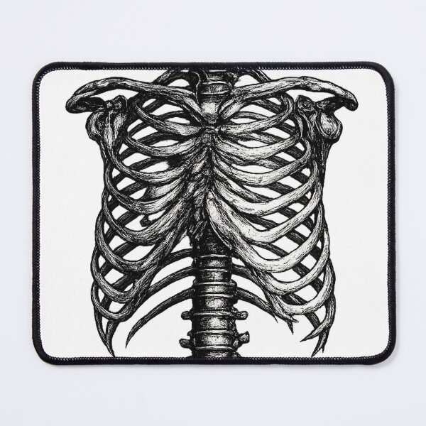 Item preview, Gothic Ribcage & Spine Illustration designed and sold by Kray80.