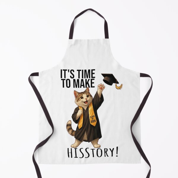 Item preview, Cat Class of 2026 - Time to Make Hisstory! designed and sold by Cut & Paste Productions.