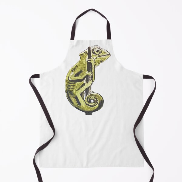 Item preview, Real hand painted Watercolor painting of a cool Chameleon designed and sold by a.dadash.