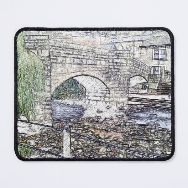 Item preview, Old Packhorse Bridge at Hebden designed and sold by ArtworkNorth.