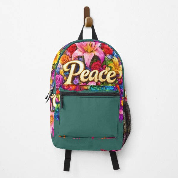 Item preview, Peace 5D Floral Explosion – Vibrant Colorful Flower Art | Positive Energy & Harmony Design designed and sold by Imagetore.