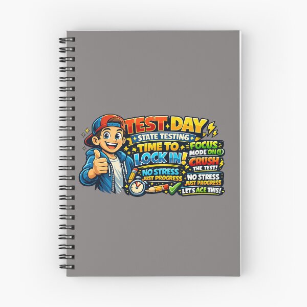 Item preview, Test Day State Testing Time to Lock in designed and sold by Rafael Bee.