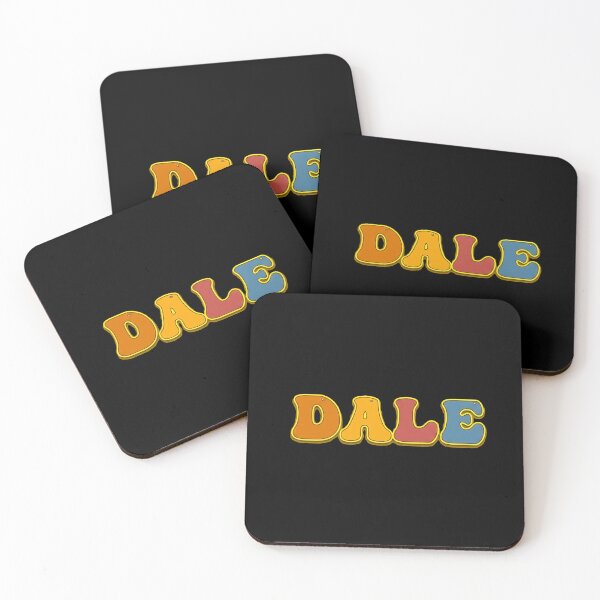 Item preview, ❤️ Dale Personalized Name Wavy Retro Shirt, Coffee Mug, Sticker Gift designed and sold by HelixPedia.