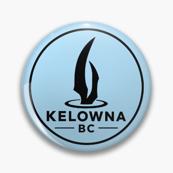 Item preview, Kelowna Sails Icon Minimal Lake Okanagan Emblem designed and sold by meganohm.