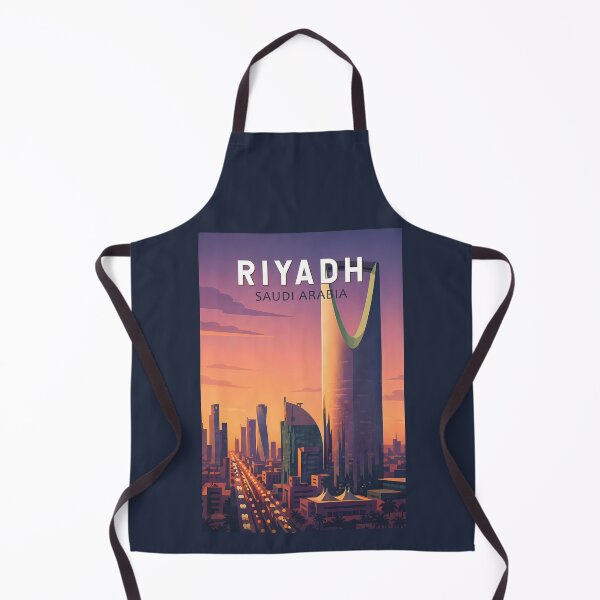 Item preview, Riyadh Saudi Arabia Illustration Travel Art Vintage designed and sold by KrisSidDesigns.