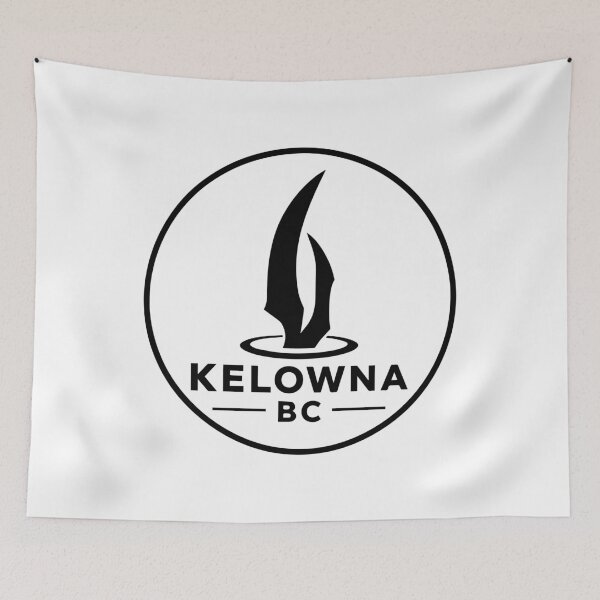 Item preview, Kelowna Sails Icon Minimal Lake Okanagan Emblem designed and sold by meganohm.