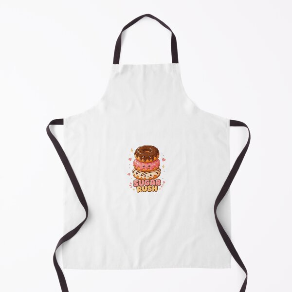 Item preview, Sugar Rush Kawaii doughnut cute dessert designed and sold by Design by Sara.