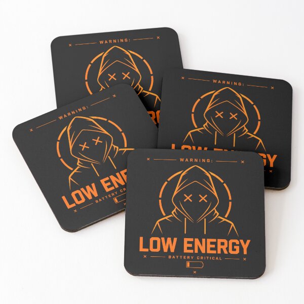 Item preview, Low Energy Introvert Shirt – Minimalist System Error Design designed and sold by BOOGY LEGACY™.
