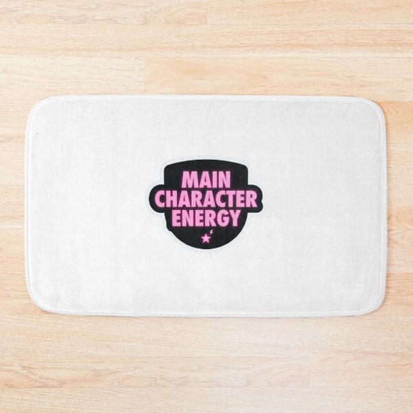 Item preview, Main Character Energy Sticker | Confident Girl Aesthetic Quote designed and sold by CutePlix.
