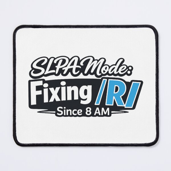 Item preview, SLPA Mode Fixing R Funny Speech Language Pathology Assistant Shirt designed and sold by Monosoft.
