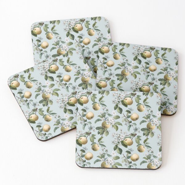 Item preview, Vintage Apple Harvest Pattern | Cottagecore Orchard Botanical Art | Aesthetic Golden Apple Illustration | Victorian Garden Fruit Pattern | Rustic Farmhouse Apple Pattern designed and sold by VivaFy.