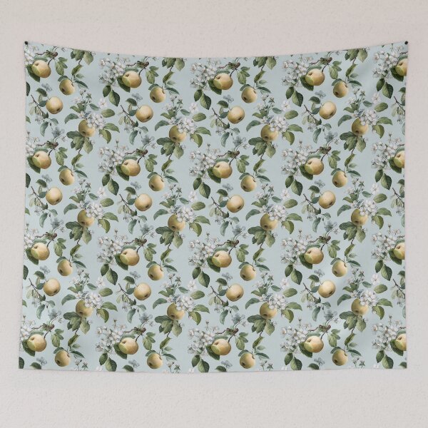 Item preview, Vintage Apple Harvest Pattern | Cottagecore Orchard Botanical Art | Aesthetic Golden Apple Illustration | Victorian Garden Fruit Pattern | Rustic Farmhouse Apple Pattern designed and sold by VivaFy.