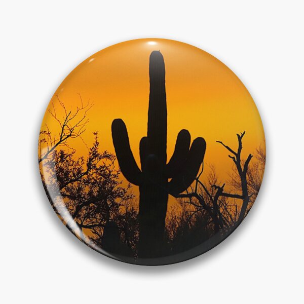Item preview, Stunning Sunset Saguaro Cacti designed and sold by simonjayphotos.