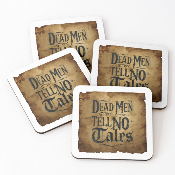 Item preview, Dead Men Tell No Tales – Vintage Parchment Pirate Design designed and sold by inallusha.
