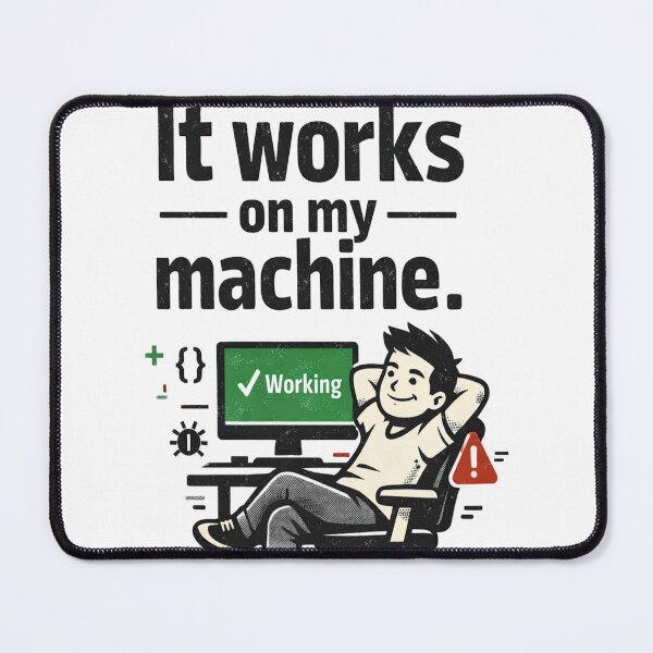 Item preview, Works on My Machine Funny Developer designed and sold by CoolTShirtDesign.