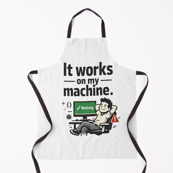 Item preview, Works on My Machine Funny Developer designed and sold by CoolTShirtDesign.
