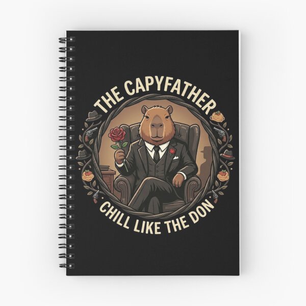 Item preview, The Capyfather - Funny Mafia Don Capybara Godfather Parody designed and sold by nbg2012.