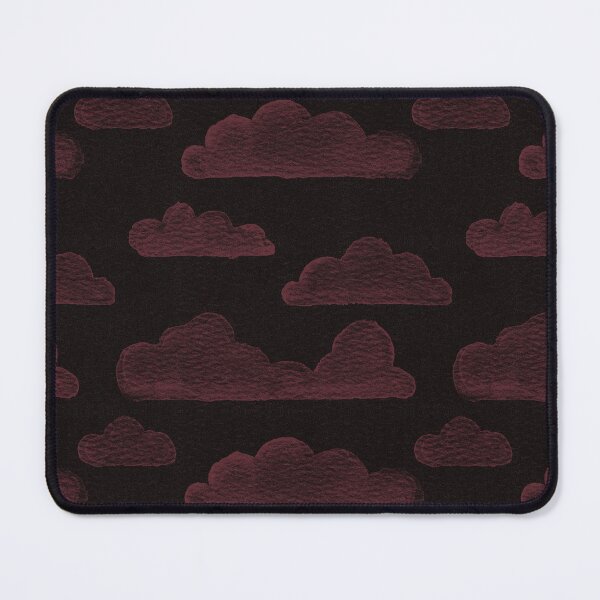 Item preview, Dreamtime Clouds Watercolor Pattern - Coal + Wine designed and sold by Irene Estelle.