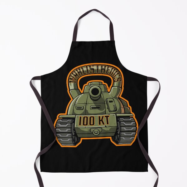 Item preview, WARLISTHENICS Kettlebell Tank (orange outline) designed and sold by Warlisthenics.