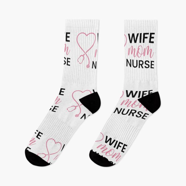 Item preview, Wife Mom Nurse Shirt – Minimalist Mother’s Day Gift for Nurses designed and sold by relso.