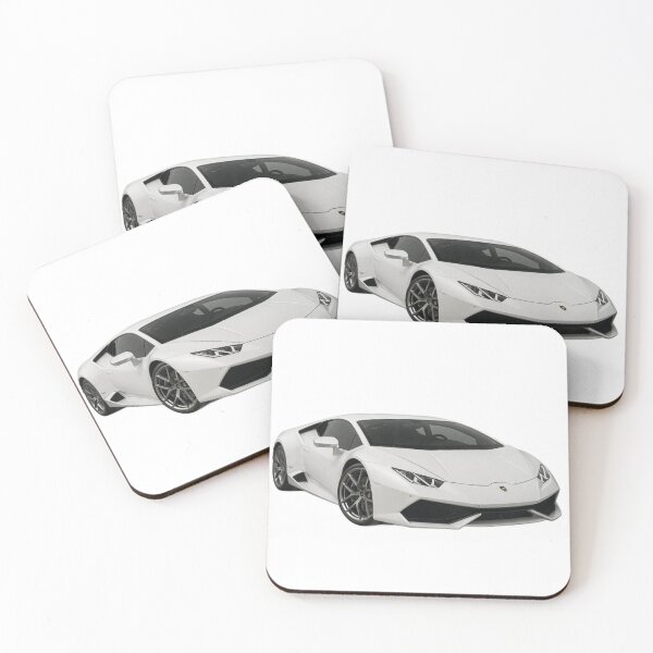 Item preview, Lamborghini white - Luxury Style with Sleek Power designed and sold by Lellenatavarez.