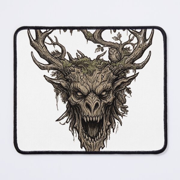 Item preview, Ancient Forest Spirit - Pagan Ritual Engraving designed and sold by DarkOriginArts.