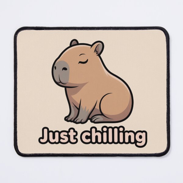 Item preview, capybara - just chilling designed and sold by 123ks.