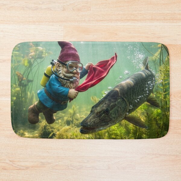 Item preview, Matador Gnome Taunts Muskellunge designed and sold by Tridentulus.