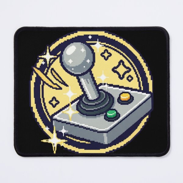 Item preview, Retro Space Arcade Joystick Pixel Art designed and sold by Dzblack.