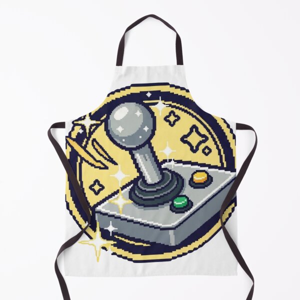 Item preview, Retro Space Arcade Joystick Pixel Art designed and sold by Dzblack.