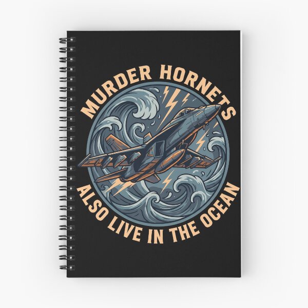 Aperçu de l'œuvre Conception humoristique tactique des F-18 Murder Hornets créée et vendue par ArtDreams92.