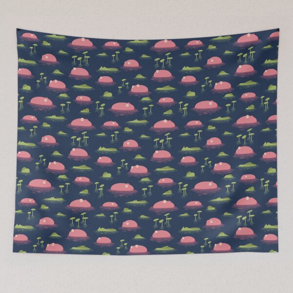 Item preview, Frogs in a Swamp Pattern designed and sold by JellyBeeJ.