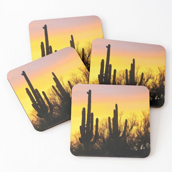 Item preview, Breathtaking Saguaro Sunset designed and sold by simonjayphotos.