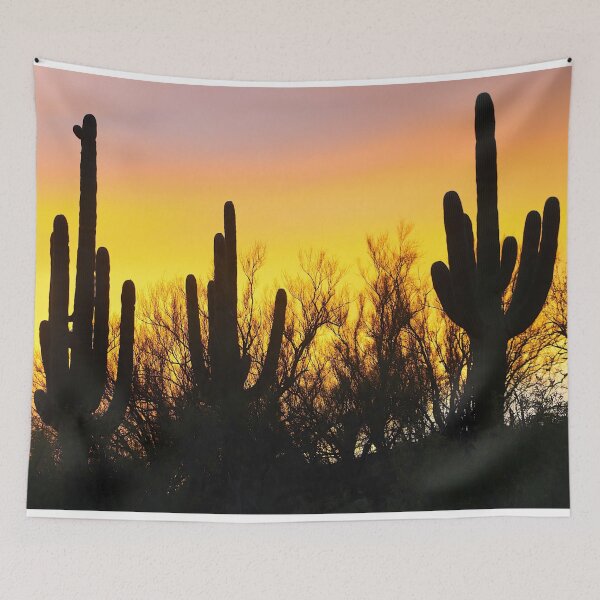 Item preview, Breathtaking Saguaro Sunset designed and sold by simonjayphotos.