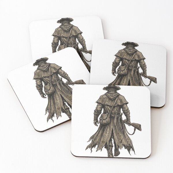 Item preview, Victorian Monster Hunter - Gothic Van Helsing Engraving designed and sold by DarkOriginArts.