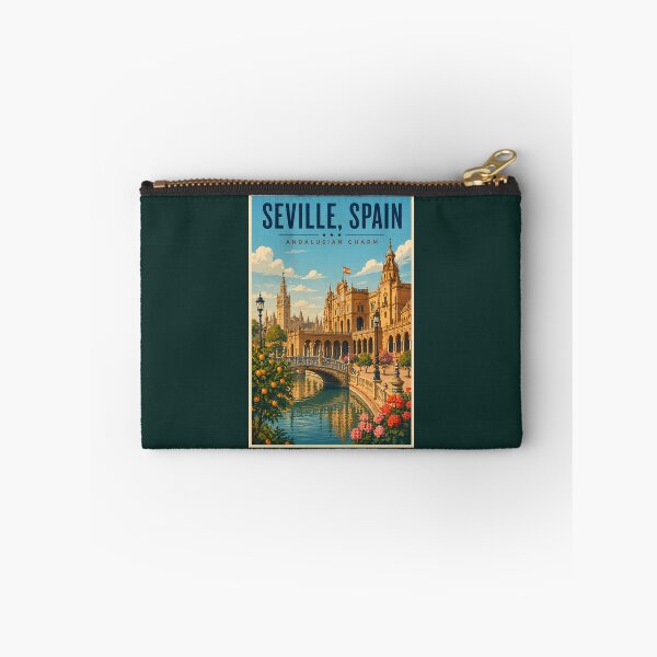 Item preview, Seville Spain Illustration Travel Art Vintage designed and sold by KrisSidDesigns.