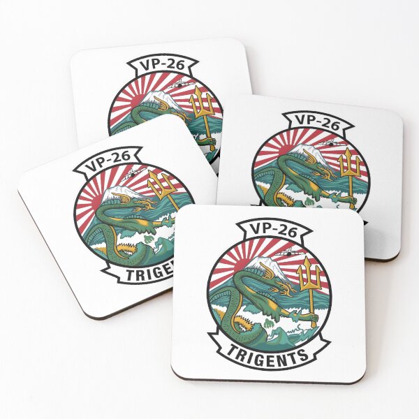 Item preview, The Trident's Reach: VP-26 Trigents Patrol Squadron Insignia designed and sold by CharlieDesings.